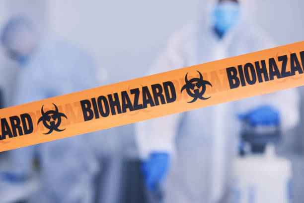 Professional Infectious Disease Decontamination technician working in Alvarado, TX